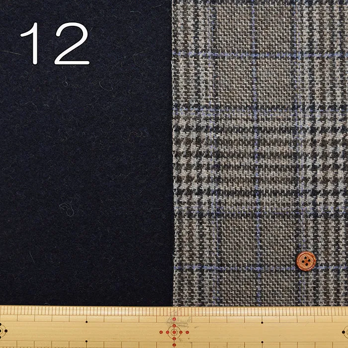 Bishu Reversible Check Fabric - BISHU JAPAN
