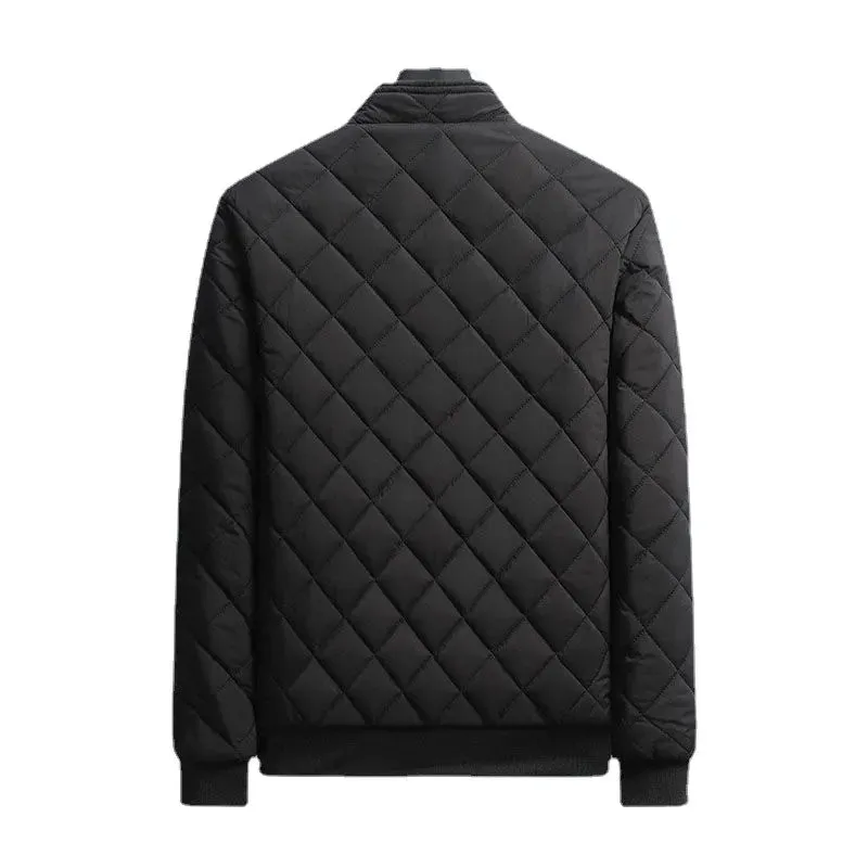 Bomber Diamond  Fleece Lined
