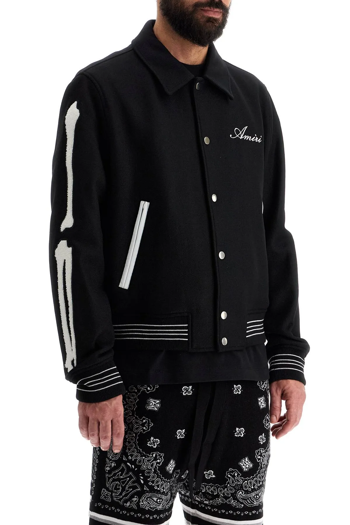 bones varsity jacket