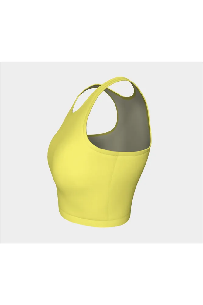 Cute Yellow Athletic Top