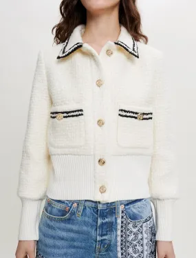 DOUBLE-FACED WOOL-BLEND COAT