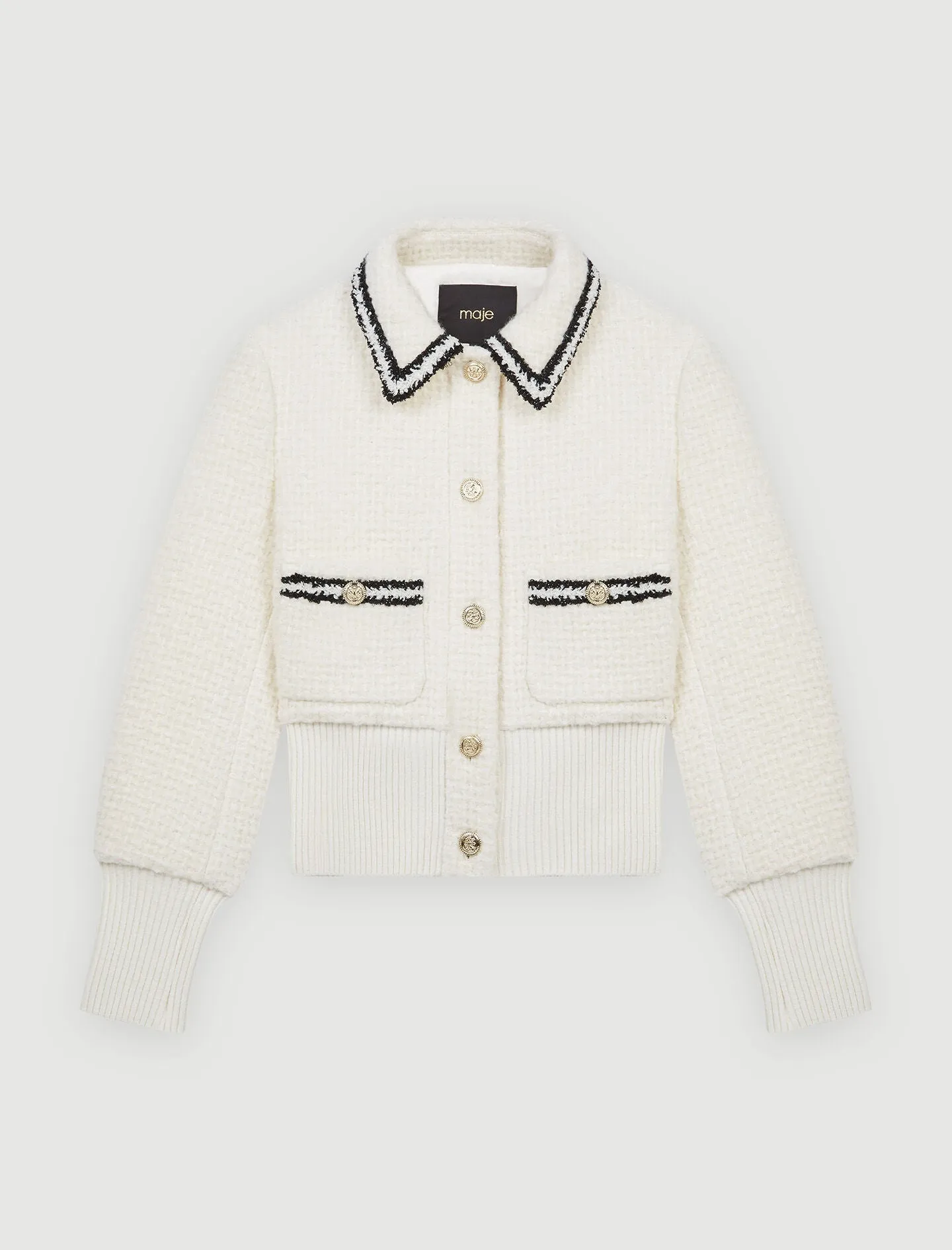 DOUBLE-FACED WOOL-BLEND COAT