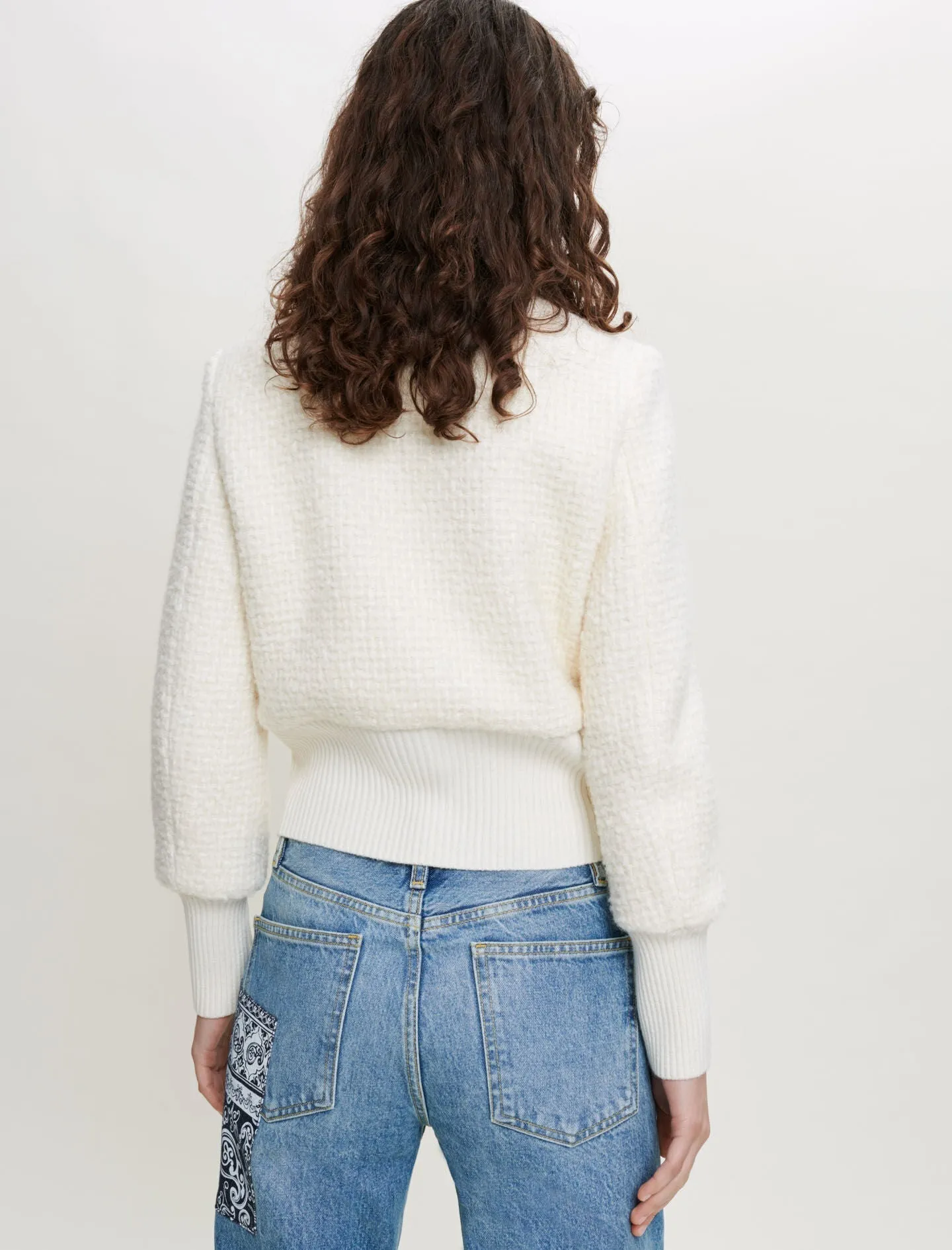 DOUBLE-FACED WOOL-BLEND COAT