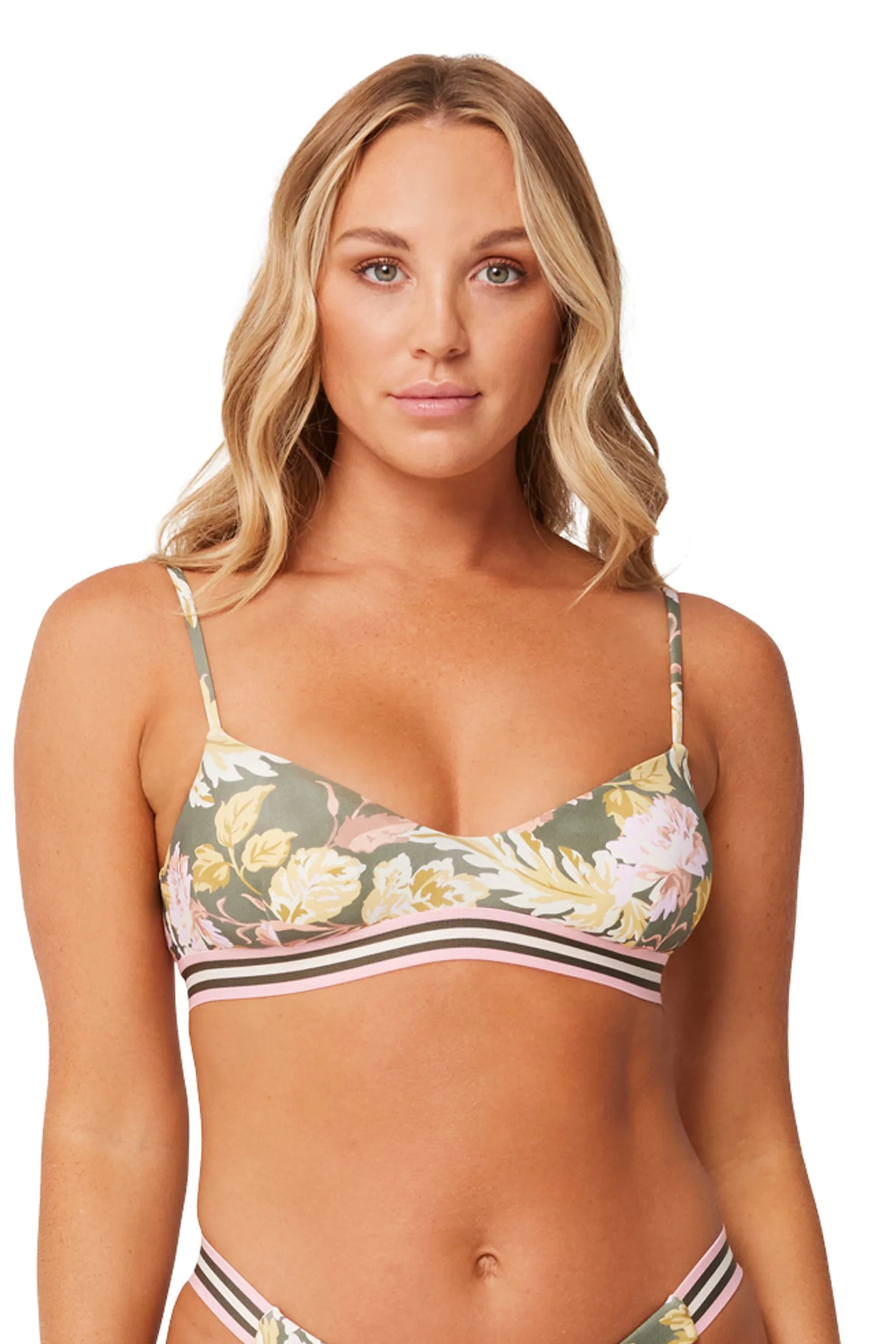 Eden Elastic Trim Crop Top