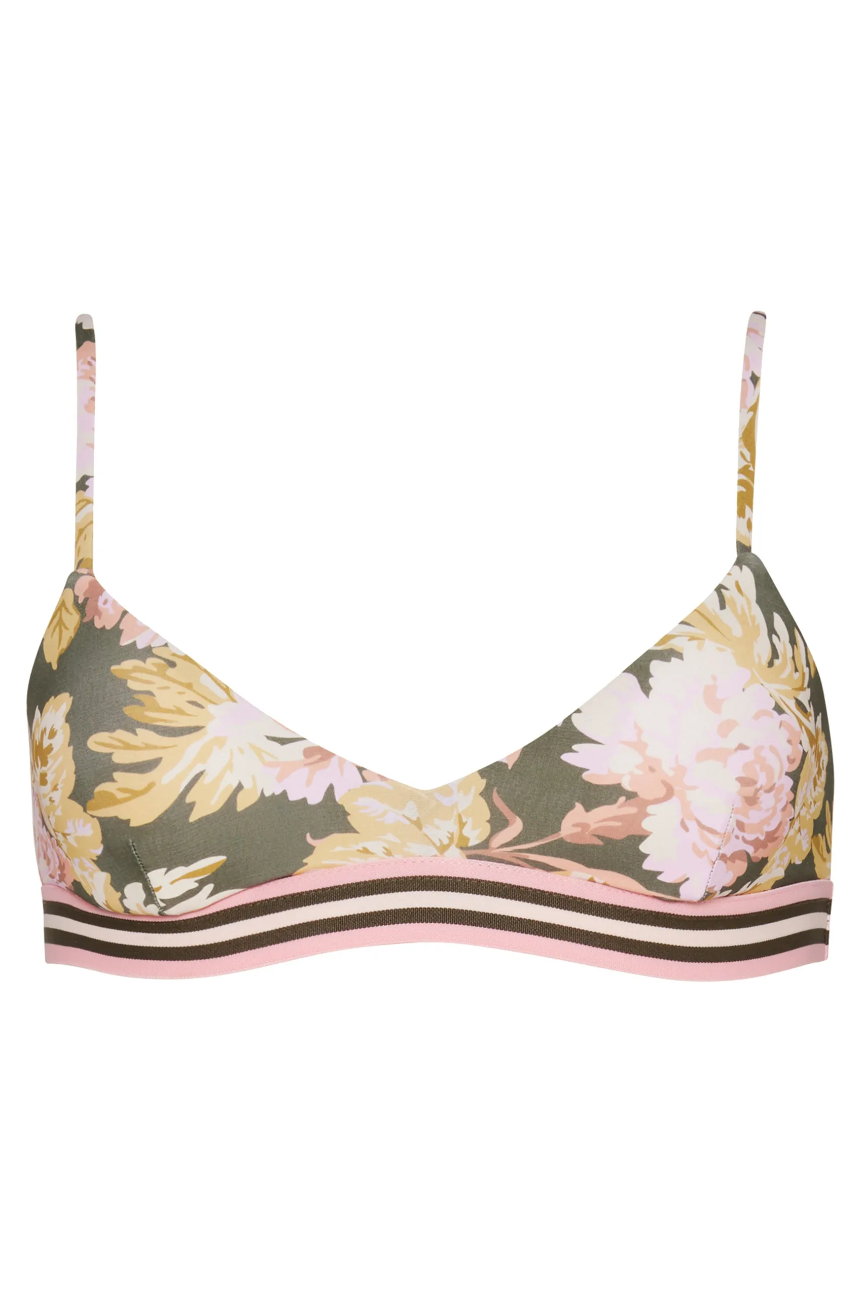 Eden Elastic Trim Crop Top