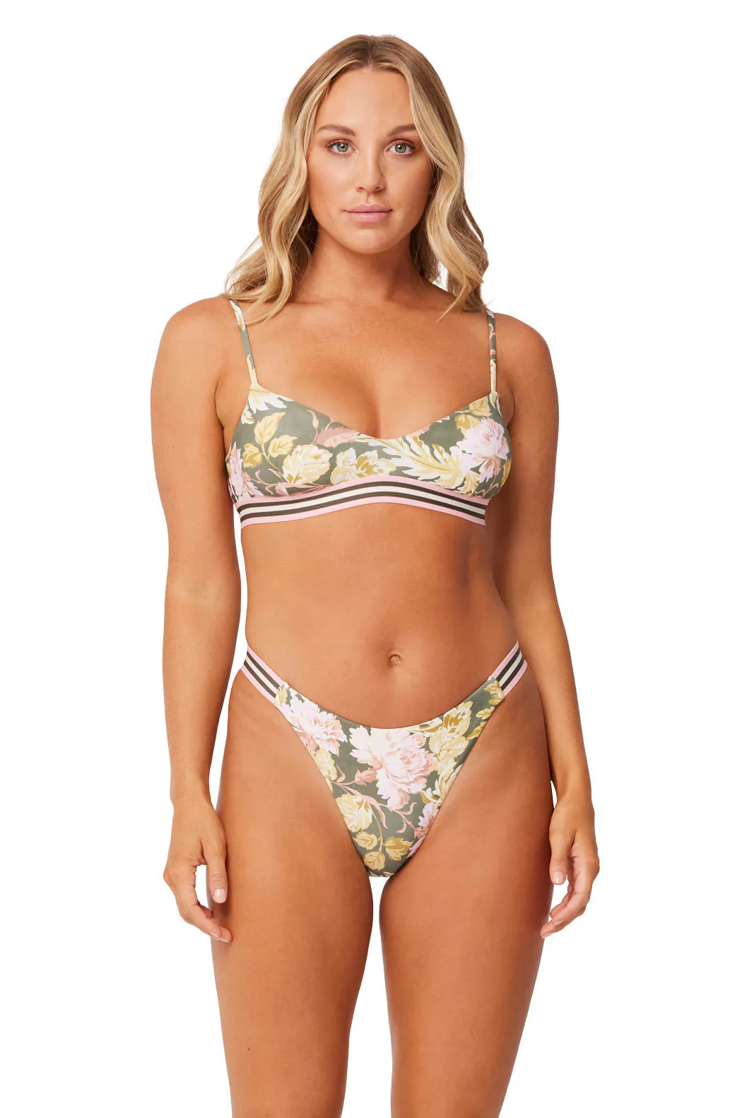 Eden Elastic Trim Crop Top
