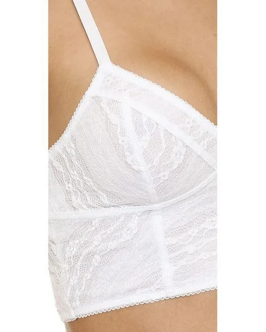 Free People Stretch Lace Crop Bra