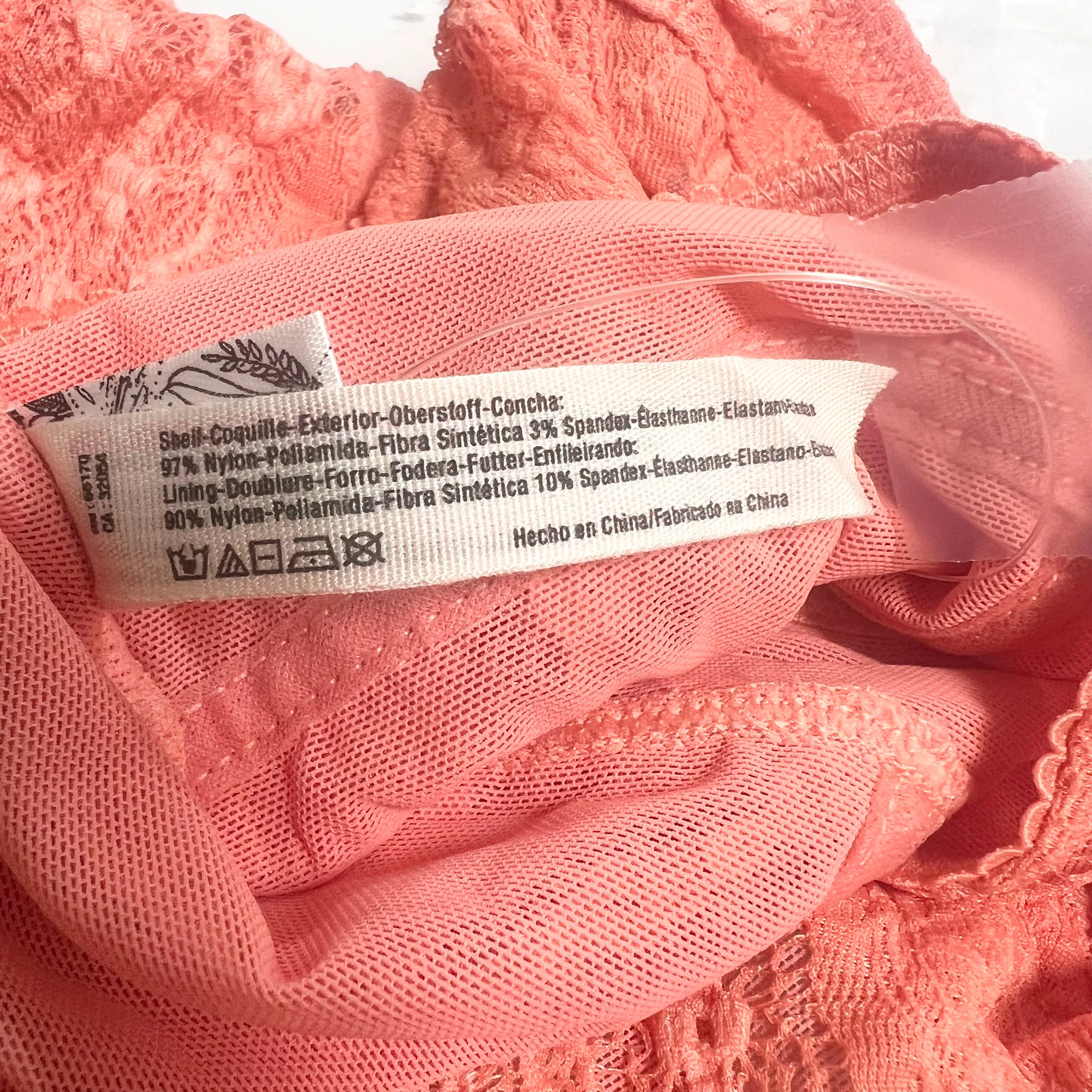 Free People Stretch Lace Crop Bra