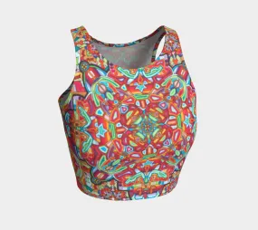 Infinity Mandala | Crop Top | Lachlan Wardlaw