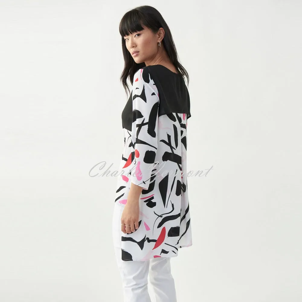 Joseph Ribkoff Abstract Print Tunic – Style 221251