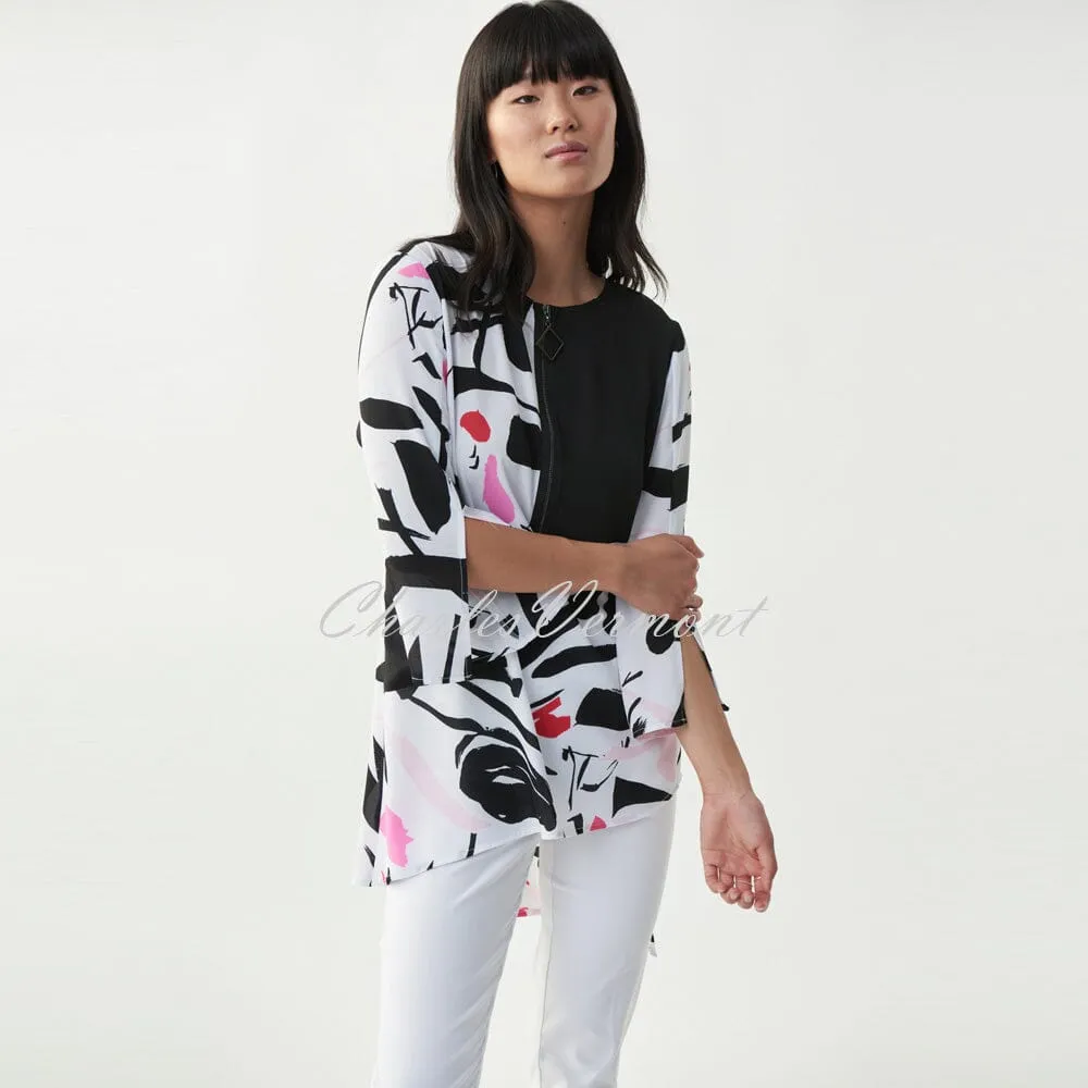 Joseph Ribkoff Abstract Print Tunic – Style 221251