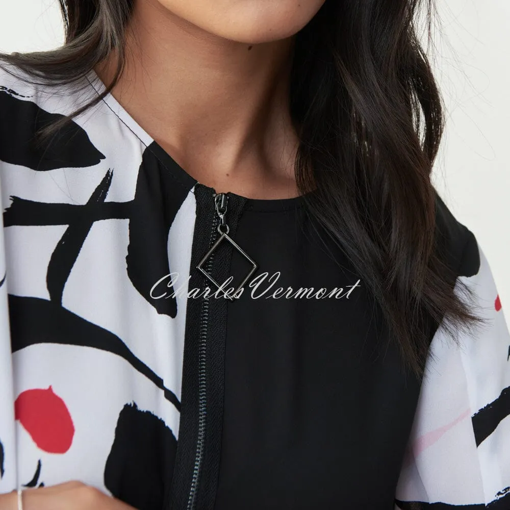 Joseph Ribkoff Abstract Print Tunic – Style 221251