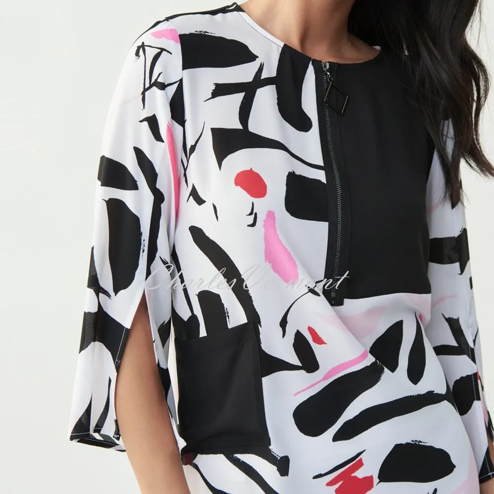Joseph Ribkoff Abstract Print Tunic – Style 221251