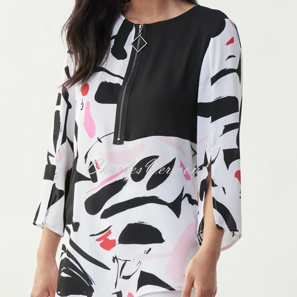 Joseph Ribkoff Abstract Print Tunic – Style 221251