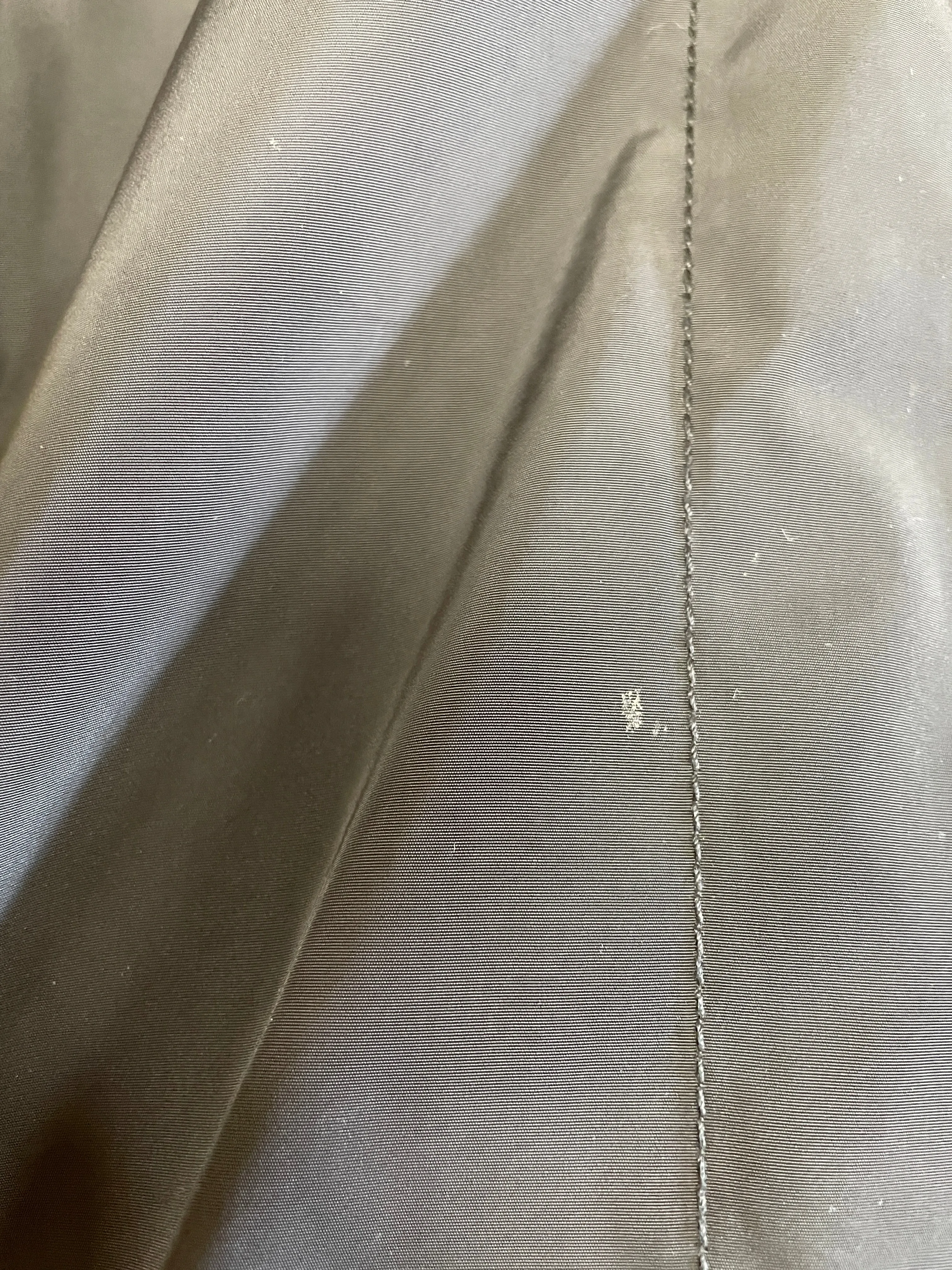 Karen Millen Black Zip & Leather Effect Jacket Coat Size 10