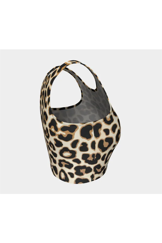 Leopard Print Crop Top