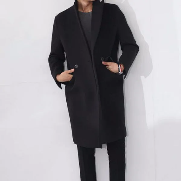 Men's Autumn / Winter Casual Trench Coat