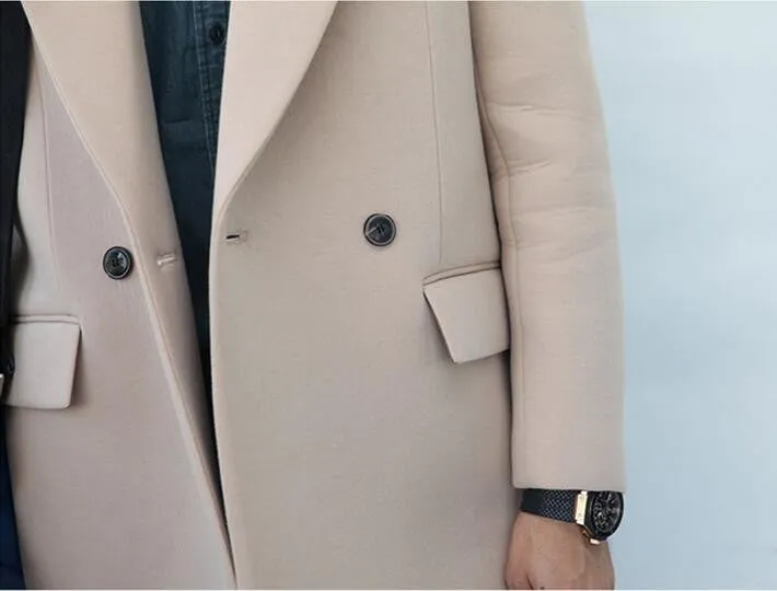 Men's Autumn / Winter Casual Trench Coat