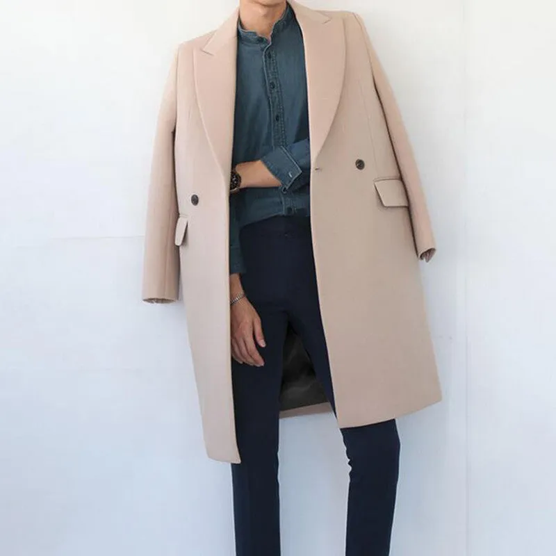 Men's Autumn / Winter Casual Trench Coat