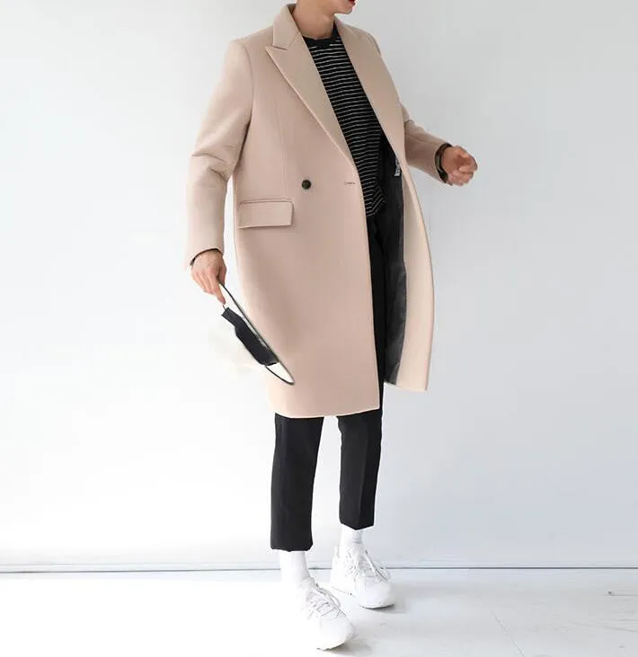 Men's Autumn / Winter Casual Trench Coat