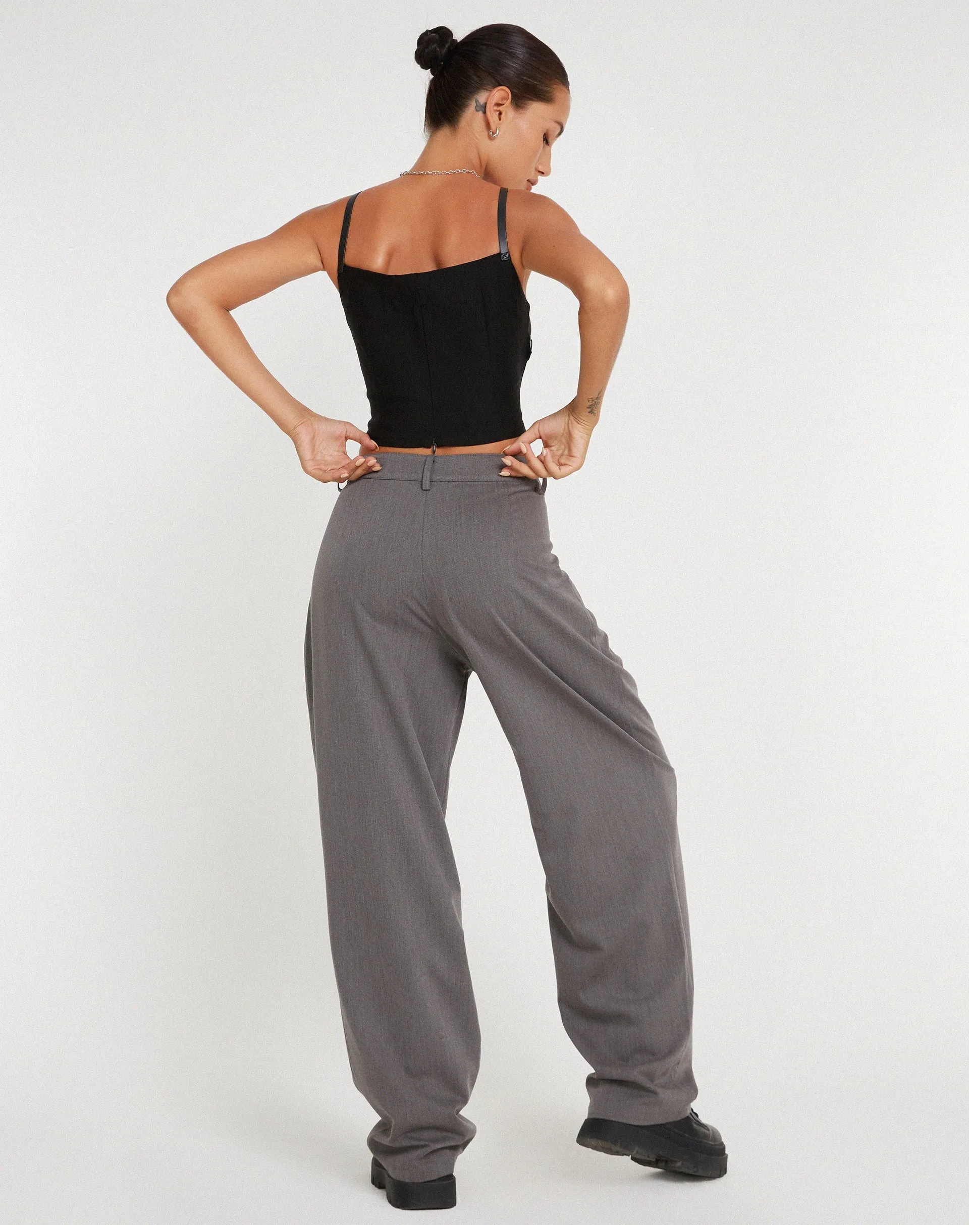 Nilati Crop Top in Black