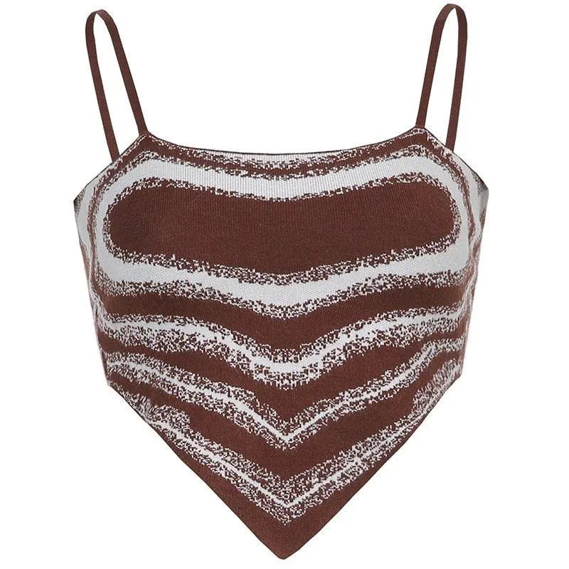 Penelope Heart Print Knitted Top
