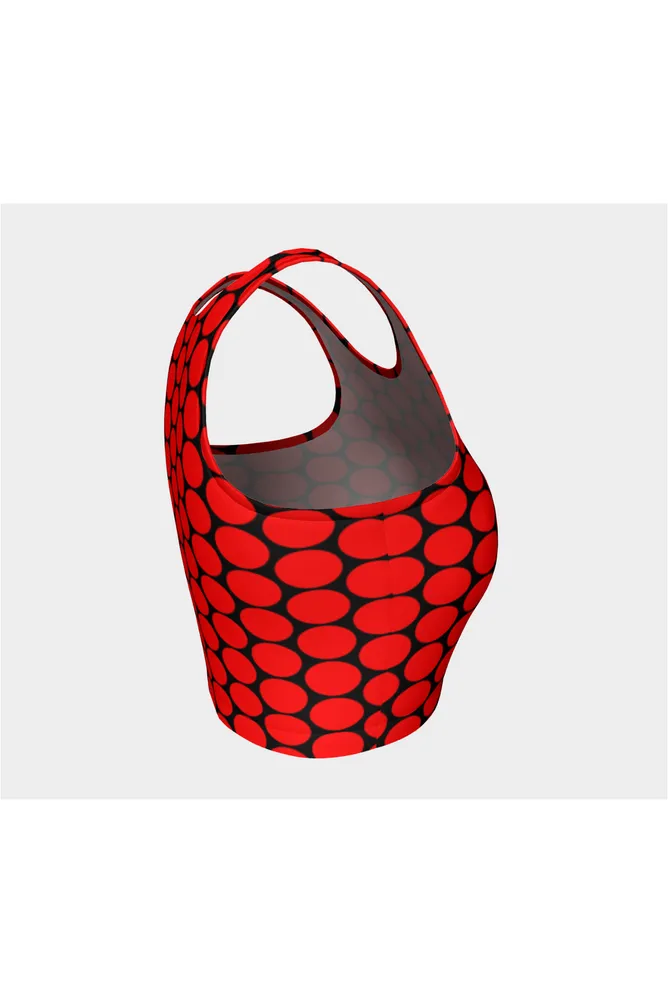 Red Ovals Athletic Top