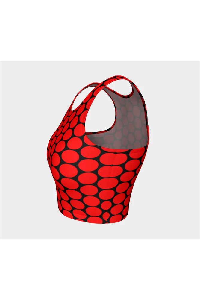 Red Ovals Athletic Top