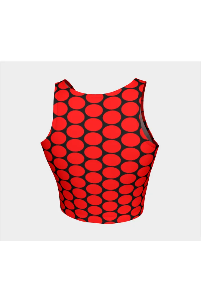 Red Ovals Athletic Top
