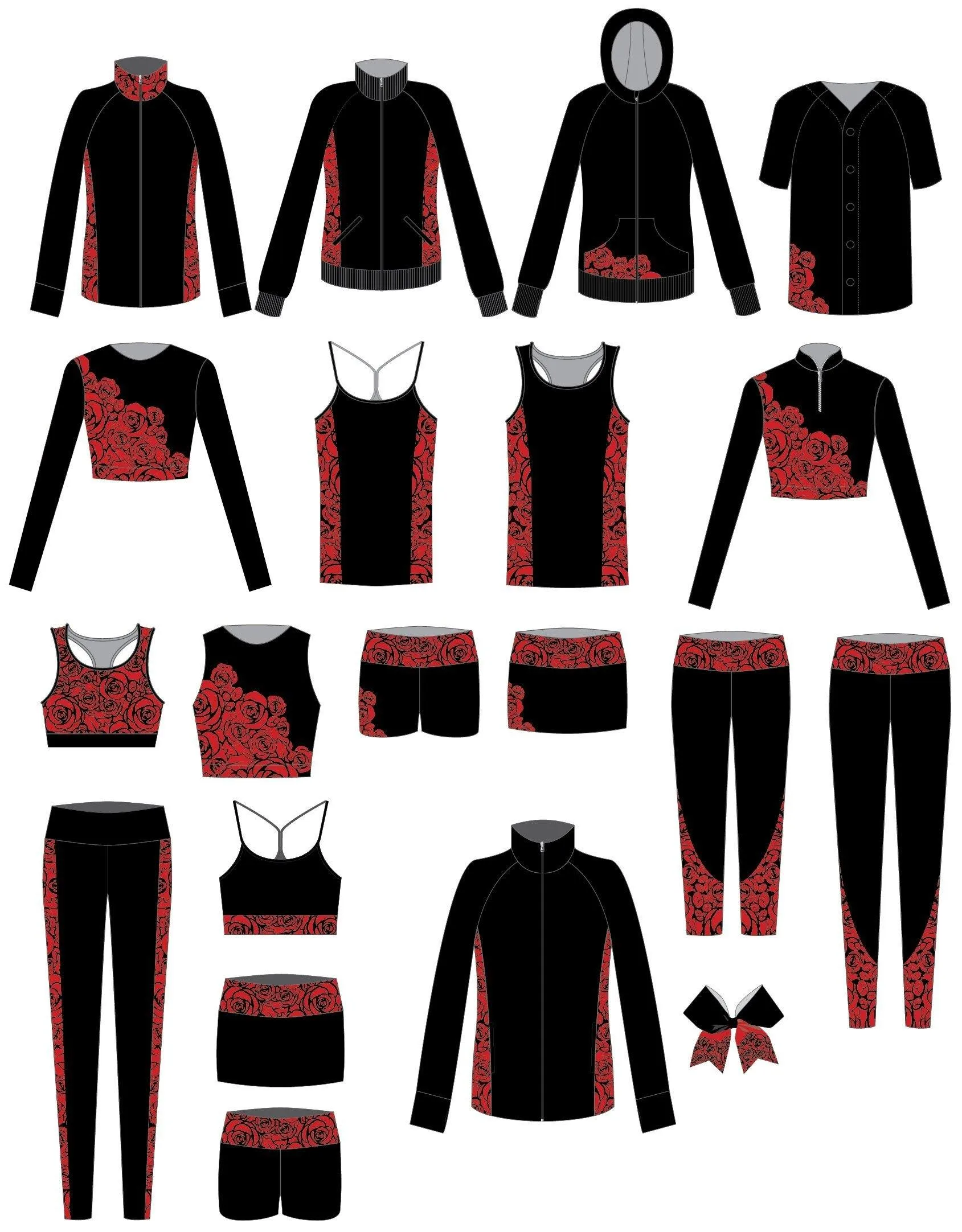 Rosy Popcolour Racer Strap Crop