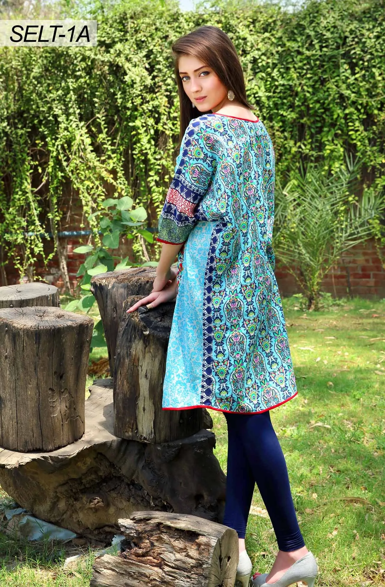 Sifona Embroidered Lawn Tunics '16 – 1A