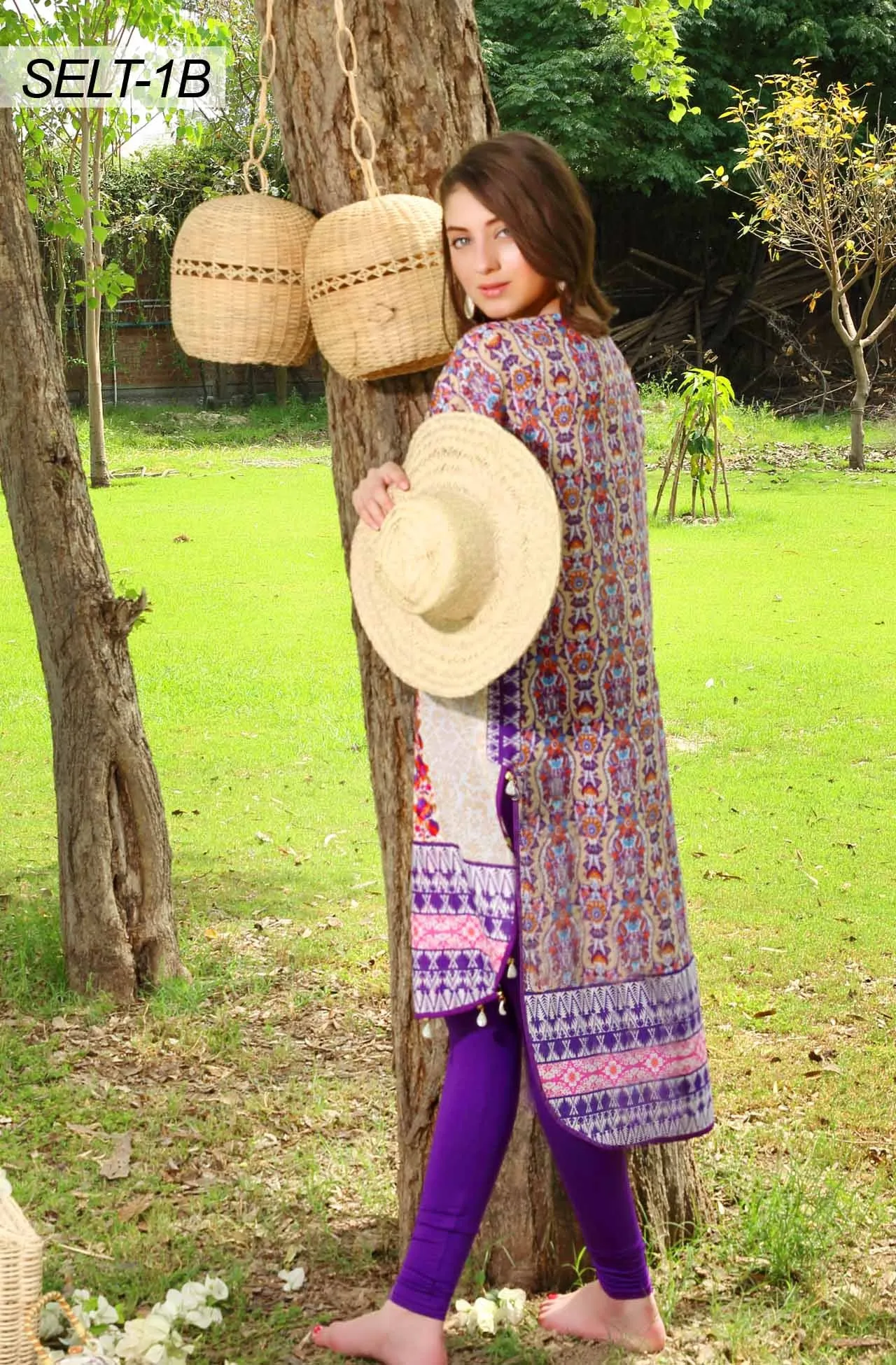 Sifona Embroidered Lawn Tunics '16 – 1B