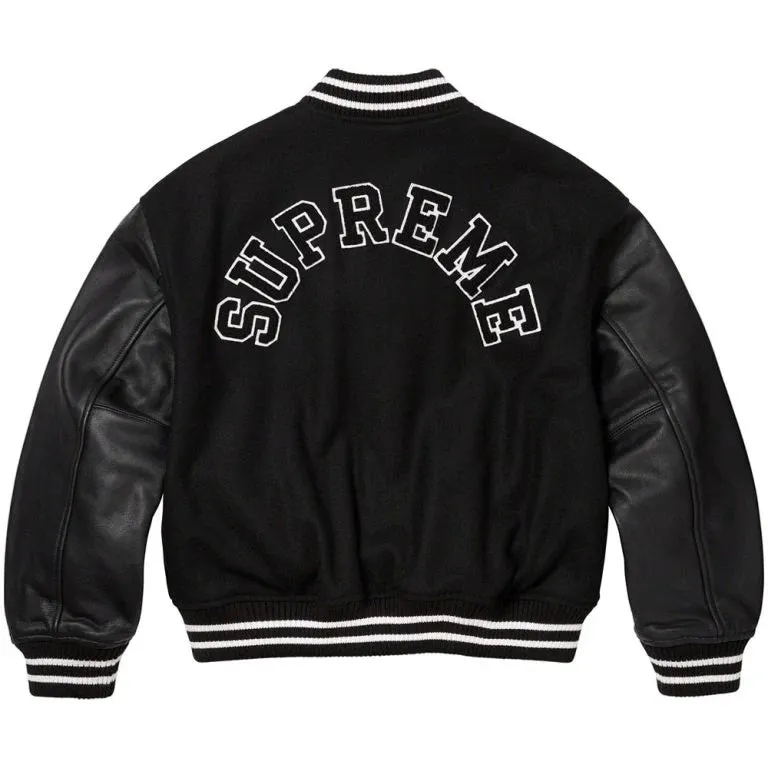 Supreme Tiger Varsity Jacket | Orange Supreme Tiger Unisex Jacket