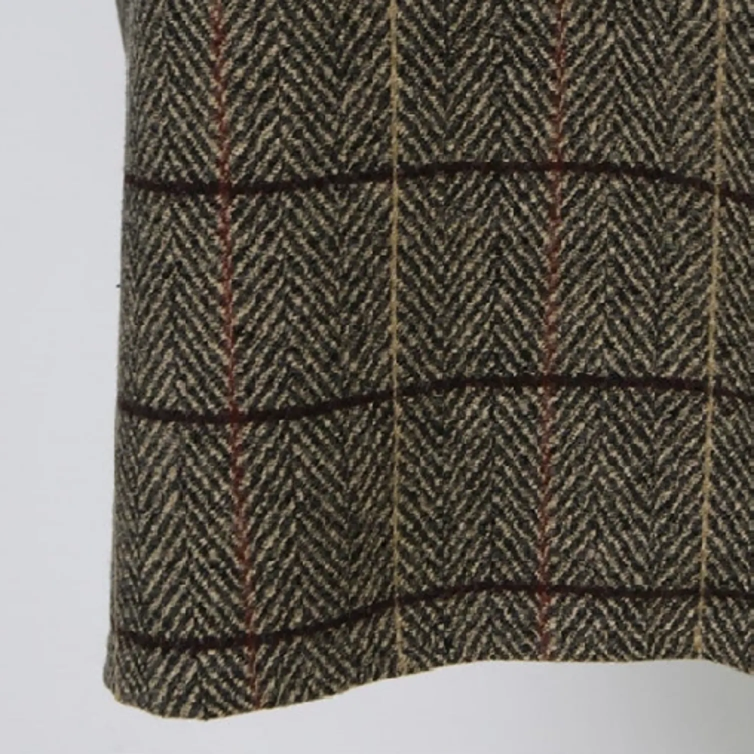 Women's Autumn/Winter Woolen Plaid Coat