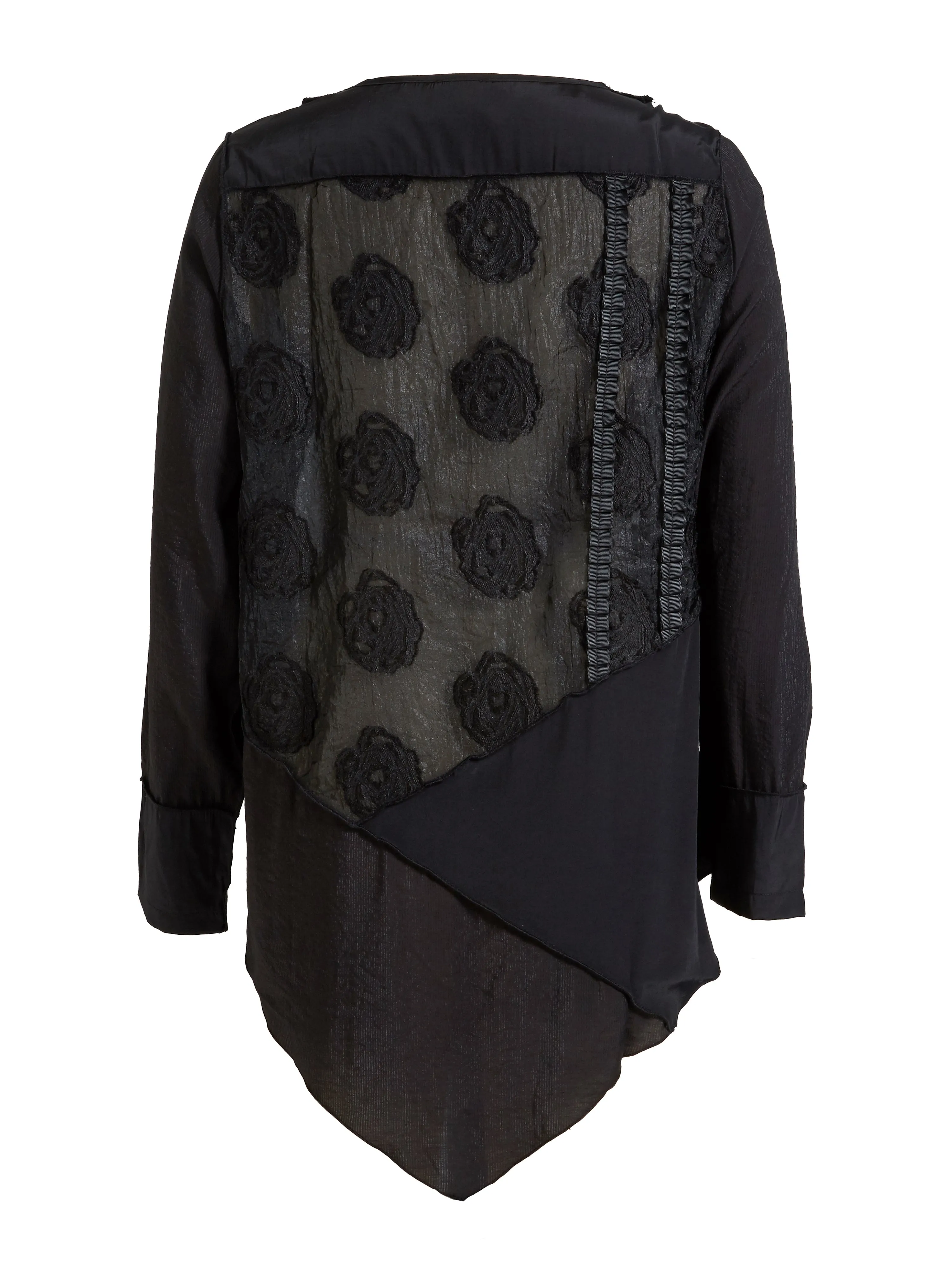 XENYA short tunic - Black