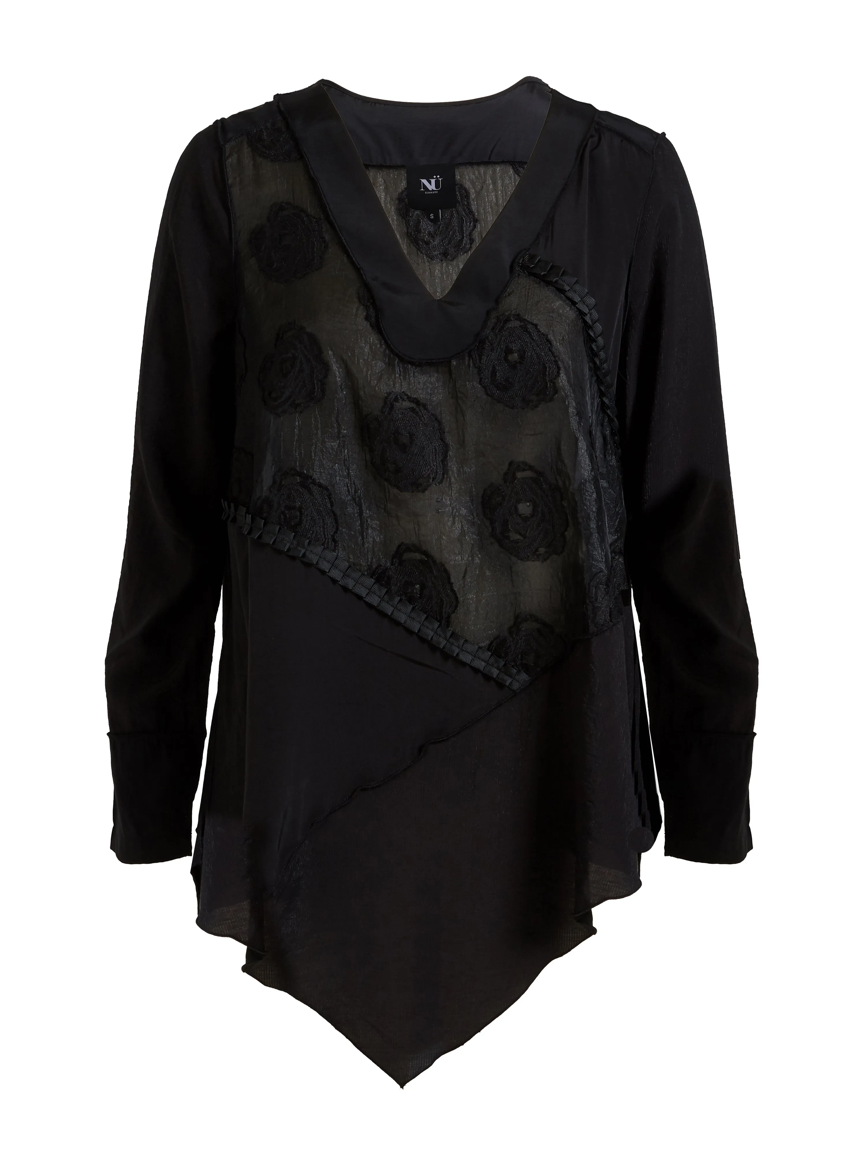 XENYA short tunic - Black